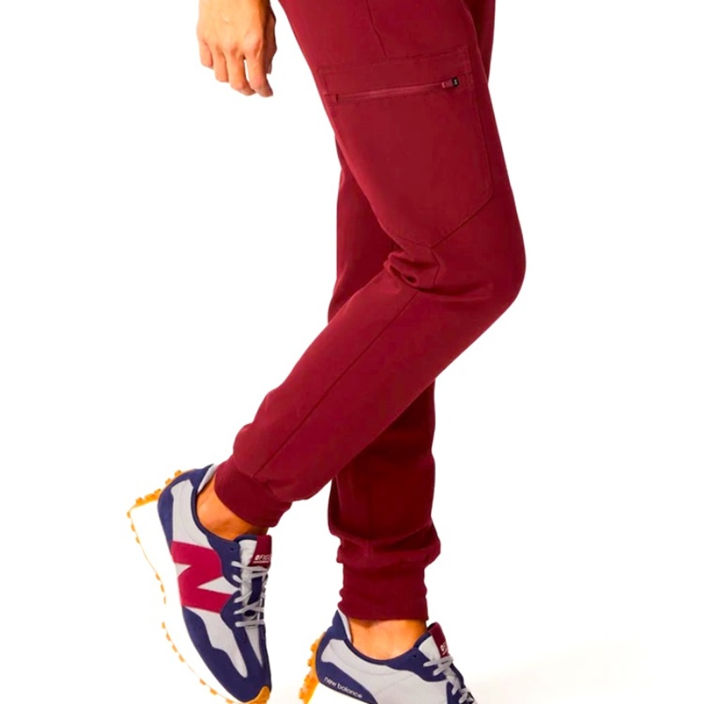 Figs Joggers - burgundy